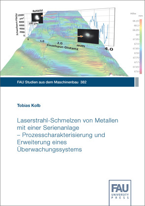 Laserstrahl-Schmelzen von Metallen mit einer Serienanlage – Prozesscharakterisierung und Erweiterung eines Überwachungssystems von Kolb,  Tobias