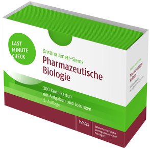 Last Minute Check – Pharmazeutische Biologie von Jenett-Siems,  Kristina