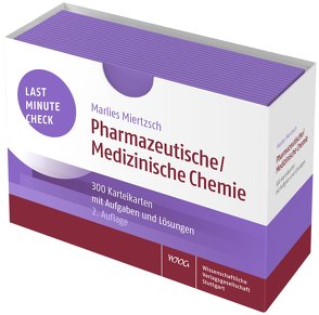 Last Minute Check – Pharmazeutische/Medizinische Chemie von Miertzsch,  Marlies