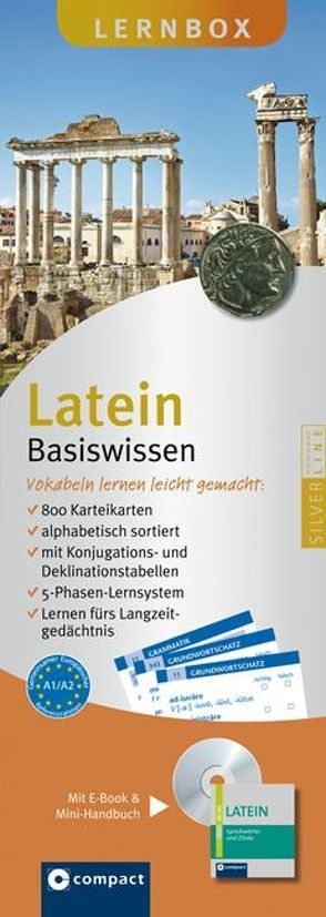 Latein Basiswissen (Grundwortschatz und Grammatik) – Compact Lernbox von J. Müller,  Bernhard