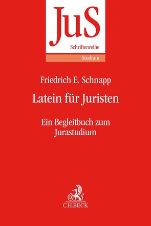 Latein für Juristen von Schnapp,  Friedrich E.