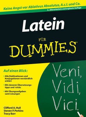 Latein für Dummies von Barr,  Tracy, Hull,  Clifford A., Perkins,  Steven R.