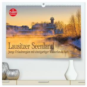 Lausitzer Seenland – Junge Urlaubsregion mit einzigartiger Wasserlandschaft (hochwertiger Premium Wandkalender 2024 DIN A2 quer), Kunstdruck in Hochglanz von LianeM,  LianeM