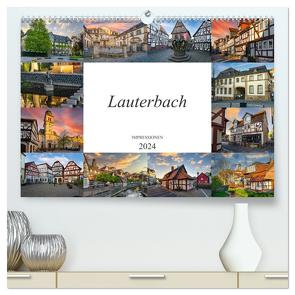 Lauterbach Impressionen (hochwertiger Premium Wandkalender 2024 DIN A2 quer), Kunstdruck in Hochglanz von Meutzner,  Dirk