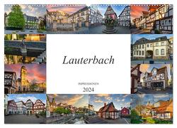 Lauterbach Impressionen (Wandkalender 2024 DIN A2 quer), CALVENDO Monatskalender von Meutzner,  Dirk