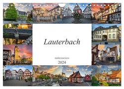 Lauterbach Impressionen (Wandkalender 2024 DIN A4 quer), CALVENDO Monatskalender von Meutzner,  Dirk