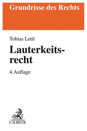 Lauterkeitsrecht von Lettl,  Tobias