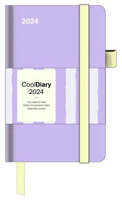 Lavender 2024 – Diary – Buchkalender – Taschenkalender – 9×14
