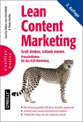 Lean Content Marketing von Josche,  Tanja, von Hirschfeld,  Sascha Tobias