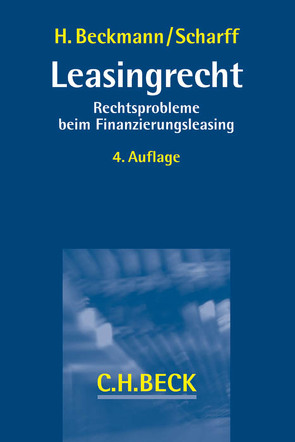 Leasingrecht von Beckmann,  Heiner, Scharff,  Uwe