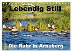 Lebendig Still – Die Ruhr in Arnsberg (Tischkalender 2024 DIN A5 quer), CALVENDO Monatskalender von CM,  CM