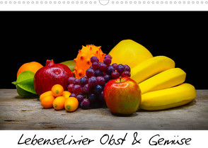 Lebenselixier Obst und Gemüse (Wandkalender 2023 DIN A3 quer) von Immephotography