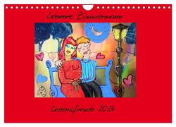 Lebensfreude 2024 (Wandkalender 2024 DIN A4 quer), CALVENDO Monatskalender von Zimmermann,  Leonore