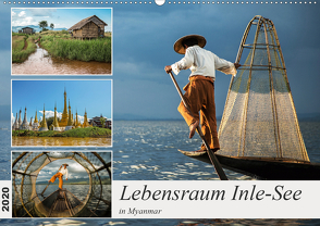 Lebensraum Inle-See in Myanmar (Wandkalender 2020 DIN A2 quer) von Berlin,  Annemarie