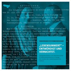 „Lebensunwert“ – Entwürdigt und vernichtet. von Goebel,  Christine, Hocke,  Michaela, Pawelletz,  Jörg