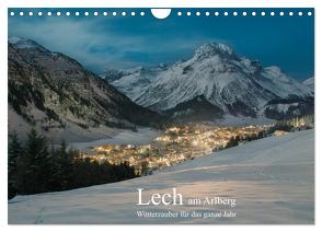 Lech am Arlberg – Winterzauber für das ganze Jahr (Wandkalender 2024 DIN A4 quer), CALVENDO Monatskalender von Männel - studio-fifty-five,  Ulrich