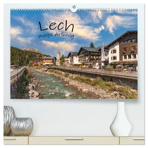 Lech – magic Arlberg (hochwertiger Premium Wandkalender 2024 DIN A2 quer), Kunstdruck in Hochglanz von Männel,  Ulrich