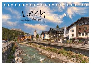 Lech – magic Arlberg (Tischkalender 2024 DIN A5 quer), CALVENDO Monatskalender von Männel,  Ulrich