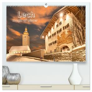 Lech magic of winter (hochwertiger Premium Wandkalender 2024 DIN A2 quer), Kunstdruck in Hochglanz von Männel,  Ulrich