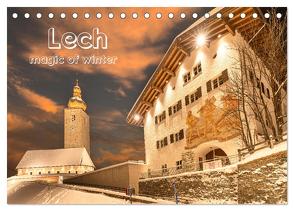 Lech magic of winter (Tischkalender 2024 DIN A5 quer), CALVENDO Monatskalender von Männel,  Ulrich