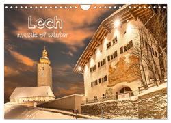 Lech magic of winter (Wandkalender 2024 DIN A4 quer), CALVENDO Monatskalender von Männel,  Ulrich