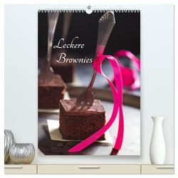 Leckere Brownies (hochwertiger Premium Wandkalender 2024 DIN A2 hoch), Kunstdruck in Hochglanz von Schlossherr,  Xenia