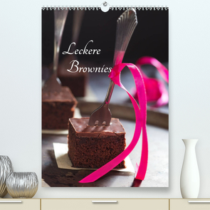 Leckere Brownies (Premium, hochwertiger DIN A2 Wandkalender 2022, Kunstdruck in Hochglanz) von Schlossherr,  Xenia