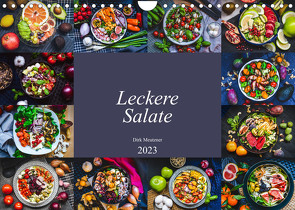 Leckere Salate (Wandkalender 2023 DIN A4 quer) von Meutzner,  Dirk