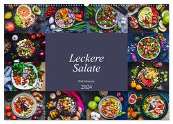Leckere Salate (Wandkalender 2024 DIN A2 quer), CALVENDO Monatskalender von Meutzner,  Dirk