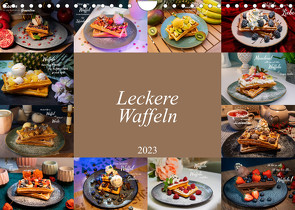 Leckere Waffeln (Wandkalender 2023 DIN A4 quer) von Meutzner,  Dirk