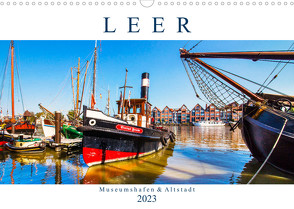 LEER Museumshafen und Altstadt (Wandkalender 2023 DIN A3 quer) von Dreegmeyer,  Andrea