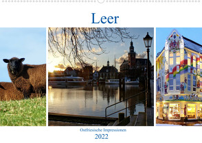 Leer – Ostfriesische Impressionen 2022 (Wandkalender 2022 DIN A2 quer) von Hebgen,  Peter