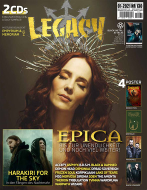 LEGACY MAGAZIN: THE VOICE FROM THE DARKSIDE von Knittel,  Patric, Legacy Magazin, Sülter,  Björn