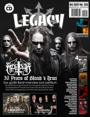 LEGACY MAGAZIN: THE VOICE FROM THE DARKSIDE von Knittel,  Patric, Legacy Magazin, Sülter,  Björn