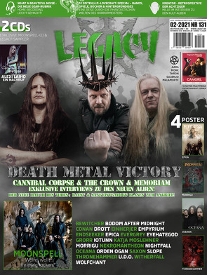 LEGACY MAGAZIN: THE VOICE FROM THE DARKSIDE von Knittel,  Patric, Legacy Magazin, Sülter,  Björn