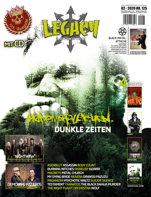 LEGACY MAGAZIN: THE VOICE FROM THE DARKSIDE von Knittel,  Patric, Legacy Magazin, Sülter,  Björn