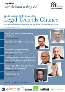 Legal Tech als Chance! von Löffler,  Pia