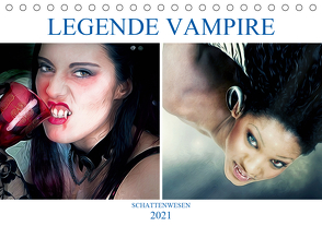 Legende Vampire (Tischkalender 2021 DIN A5 quer) von Brunner-Klaus,  Liselotte