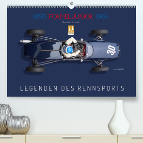 Legenden des Rennsports – Formel Junior 1955-1965 (hochwertiger Premium Wandkalender 2024 DIN A2 quer), Kunstdruck in Hochglanz von Schmerl,  Bernhard