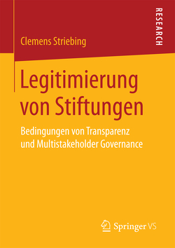 Legitimierung von Stiftungen von Striebing,  Clemens