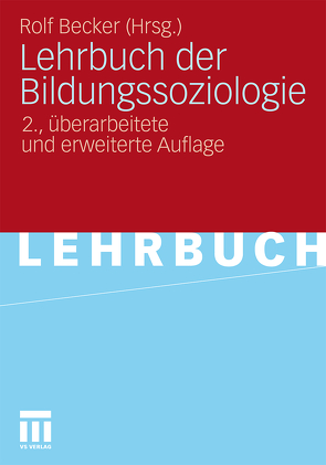 Lehrbuch der Bildungssoziologie von Becker,  Rolf