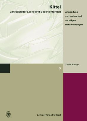 Lehrbuch der Lacke und Beschichtungen von Kittel,  Hans, Ritter,  Hans W, Zöllner,  Werner