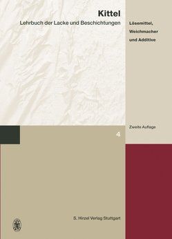 Lehrbuch der Lacke und Beschichtungen von Kittel,  Hans, Ortelt,  Martina