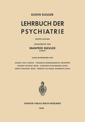 Lehrbuch der Psychiatrie von Bleuler,  Eugen, Bleuler,  Manfred