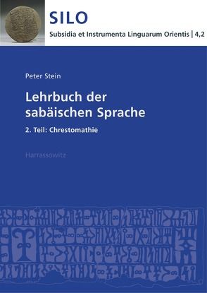 Lehrbuch der sabäischen Sprache von Stein,  Peter