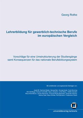 Lehrerbildung für gewerblich-technische Berufe im europäischen Vergleich von Rothe,  Georg