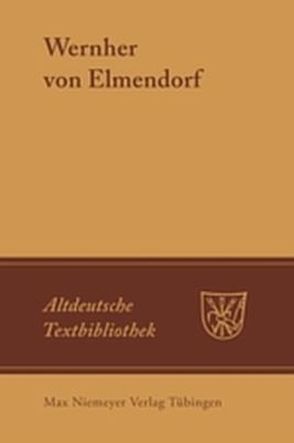 Lehrgedicht von Bumke,  Joachim, Gerdes,  Udo, Heinzle,  Joachim, Spellerberg,  Gerhard, Wernher von Elmendorf