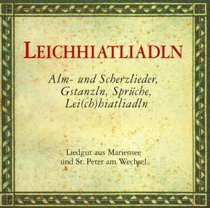 Lei(ch)hiatliadln von Sieder,  Erika