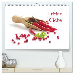 Leichte Küche / AT-Version (hochwertiger Premium Wandkalender 2024 DIN A2 quer), Kunstdruck in Hochglanz von Riedel,  Tanja