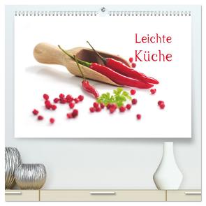 Leichte Küche (hochwertiger Premium Wandkalender 2024 DIN A2 quer), Kunstdruck in Hochglanz von Riedel,  Tanja